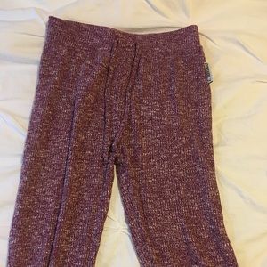 Gymshark slounge leggings deep plum